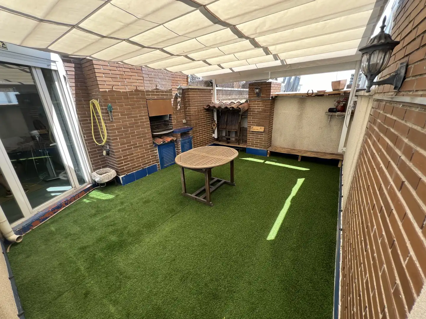 Terraza de Piso de alquiler en Madrid con Aire acondicionado, Calefacción y Jardín privado