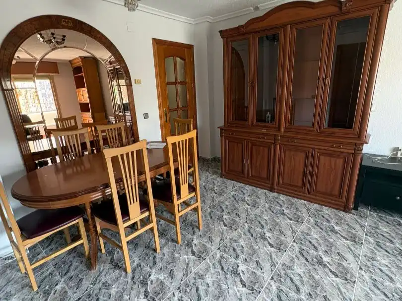 Flat for rent in Calle de Azorín, 23, El Soto - Azorín Dining room of Flat for rent in Móstoles with Heating, Terrace and Furnished