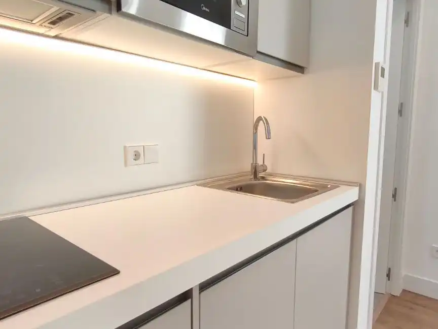 Apartament de lloguer a Calle de Eguilaz, 4, Trafalgar Cuina de Apartament de lloguer en Madrid Capital amb Aire condicionat