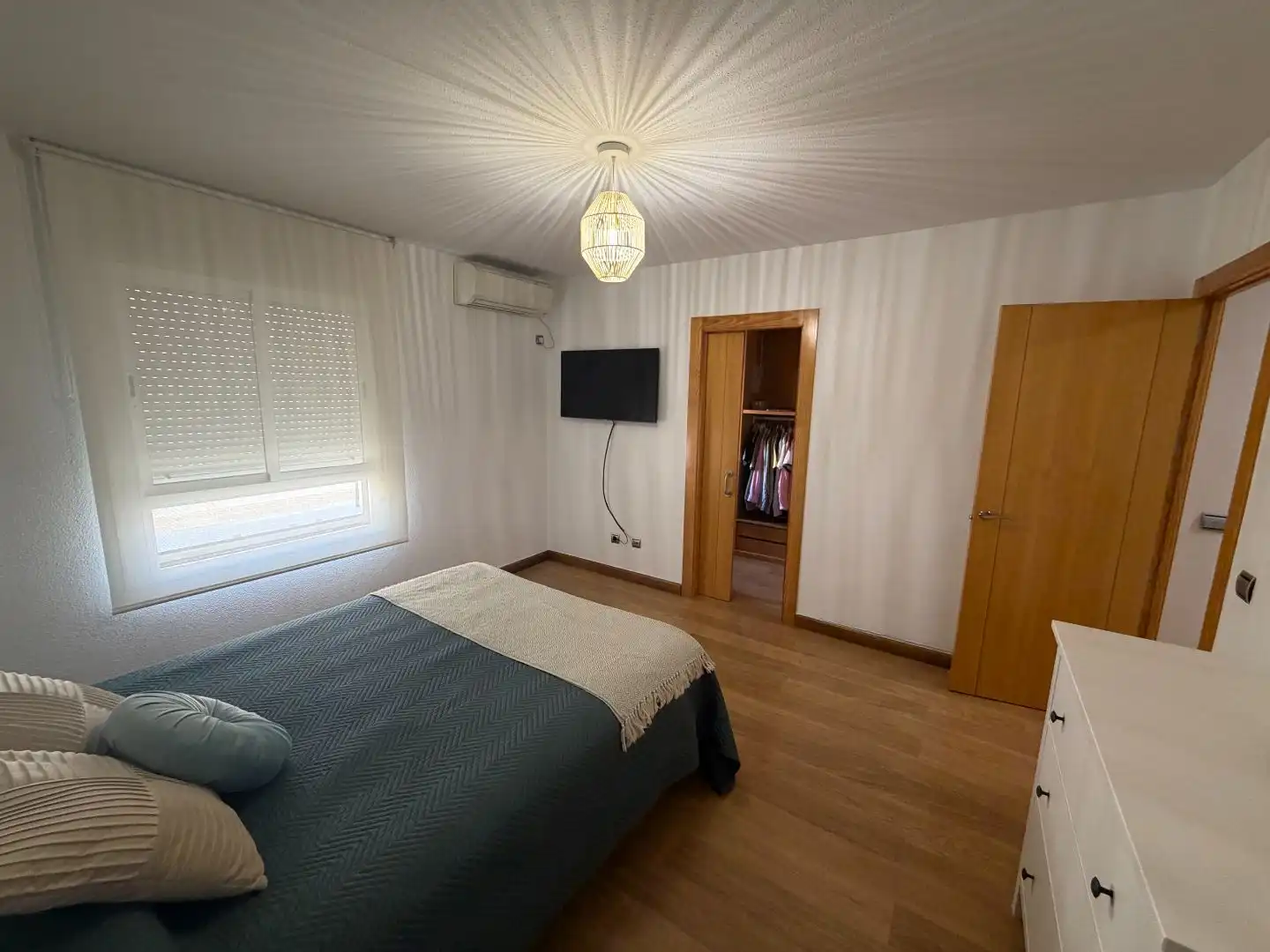 Bedroom of Duplexes for sale in Almería  with Air Conditioner, Parquet flooring and Storage room