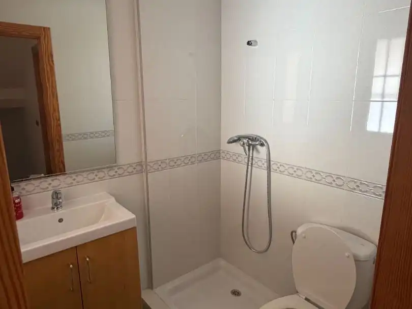 Bathroom of Duplexes for sale in Almería  with Air Conditioner, Parquet flooring and Storage room