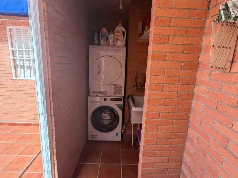 Balcony of Duplexes for sale in Almería  with Air Conditioner, Parquet flooring and Storage room