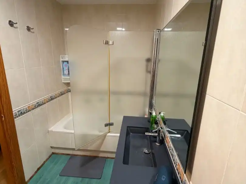 Bathroom of Duplexes for sale in Almería  with Air Conditioner, Parquet flooring and Storage room