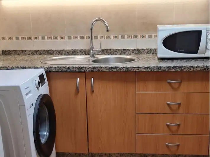 Cocina de Casa adosada en venta en Somontín con Terraza