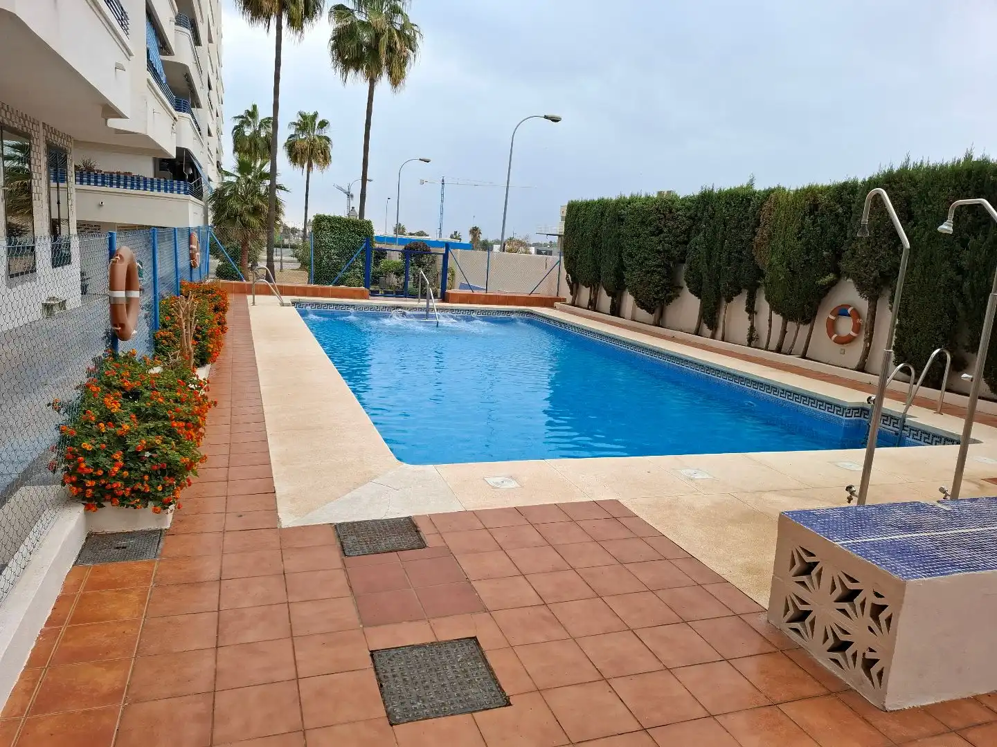 Swimming pool of Attic for sale in Marbella  with Air Conditioner, Terrace and Swimming Pool