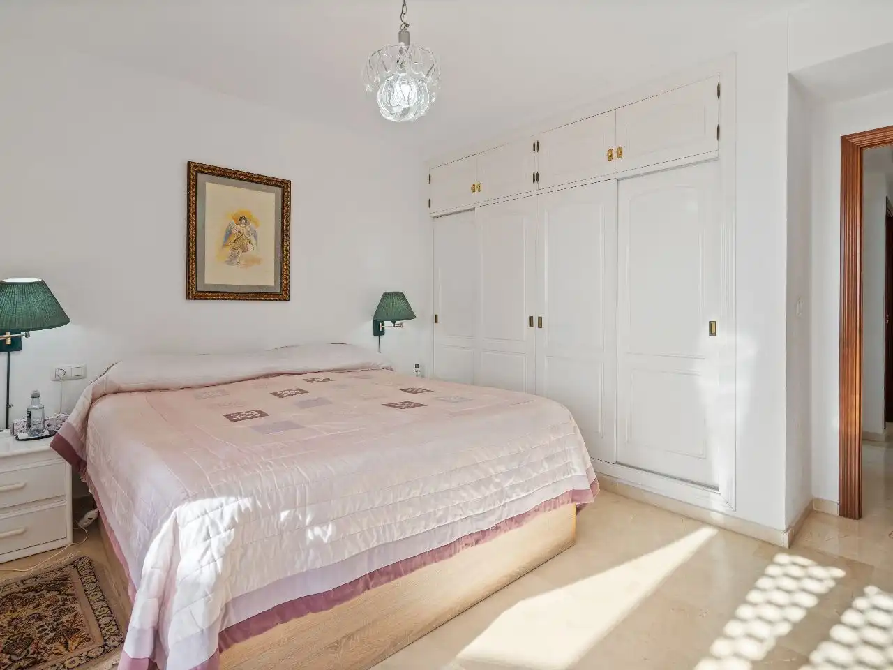 Bedroom of Attic for sale in Marbella  with Air Conditioner, Terrace and Swimming Pool