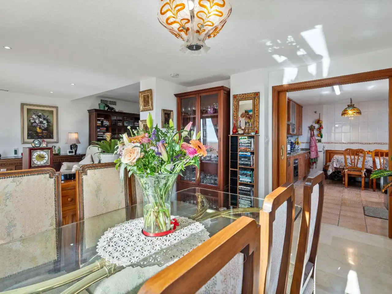 Dining room of Attic for sale in Marbella  with Air Conditioner, Terrace and Swimming Pool