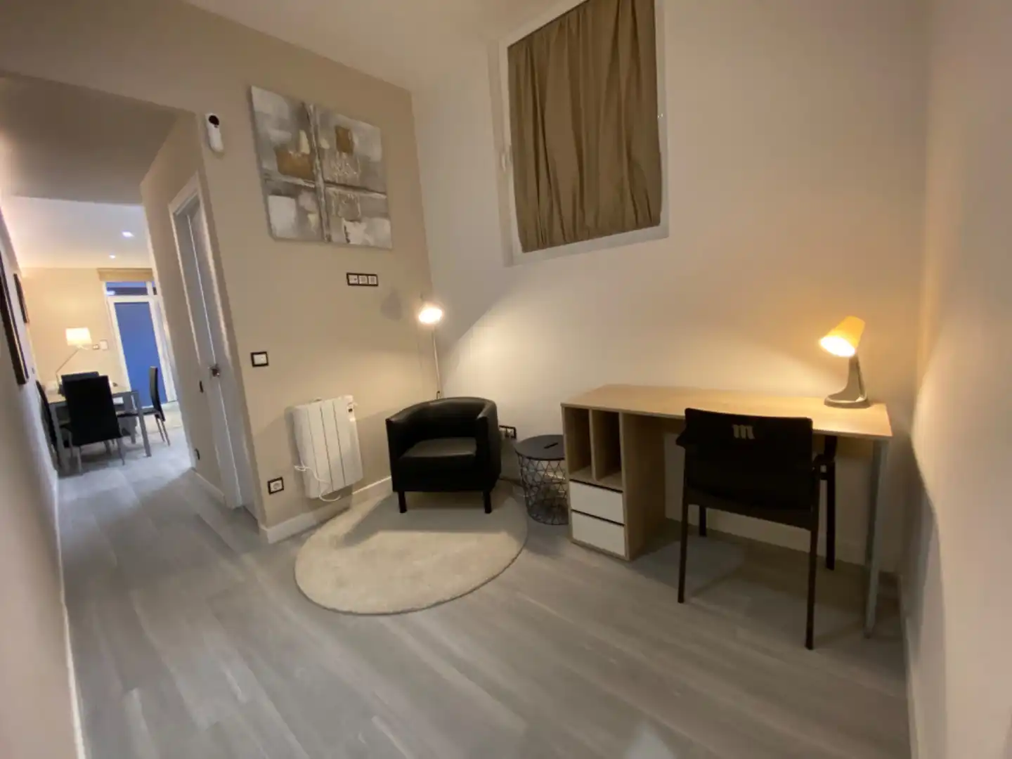 Habitación de Apartamento de alquiler en  Madrid Capital con Aire acondicionado