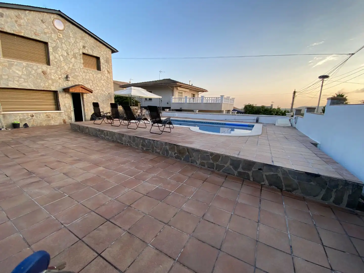 Piscina de Casa o xalet de lloguer en El Vendrell amb Aire condicionat, Terrassa i Piscina