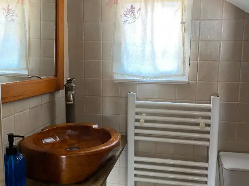 Bany de Casa o xalet de lloguer en El Vendrell amb Aire condicionat, Terrassa i Piscina