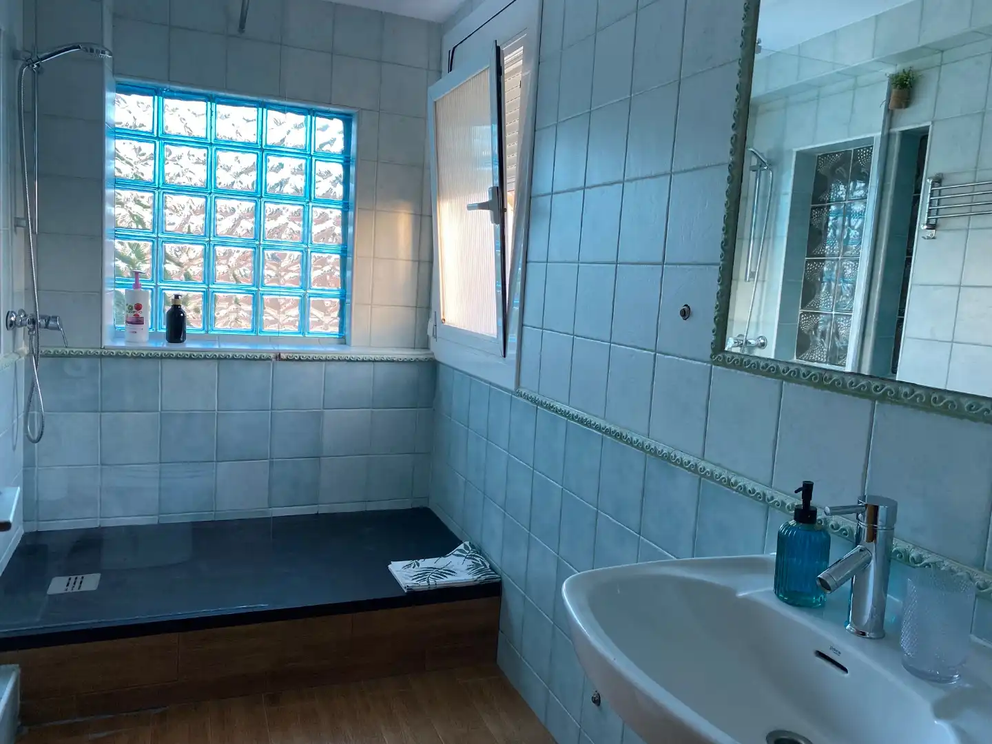 Bany de Casa o xalet de lloguer en El Vendrell amb Aire condicionat, Terrassa i Piscina