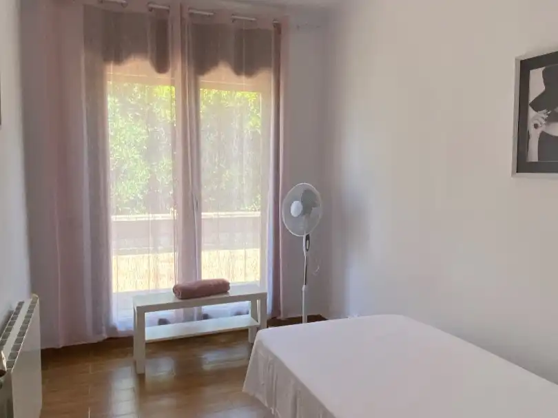 Dormitori de Casa o xalet de lloguer en El Vendrell amb Aire condicionat, Terrassa i Piscina