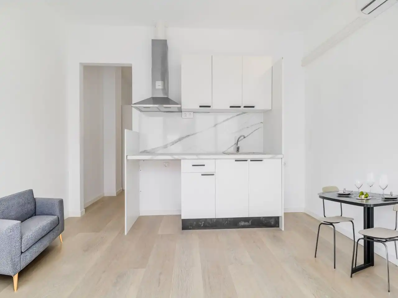 Küche von Wohnung zum Verkauf in Tarragona mit Parkett und Möbliert
