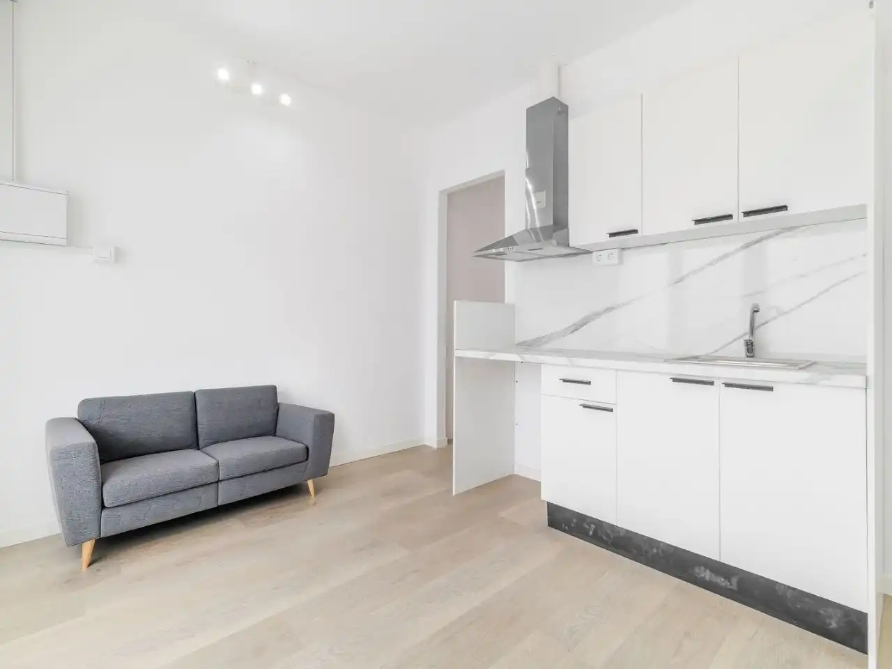 Küche von Wohnung zum Verkauf in Tarragona mit Parkett und Möbliert