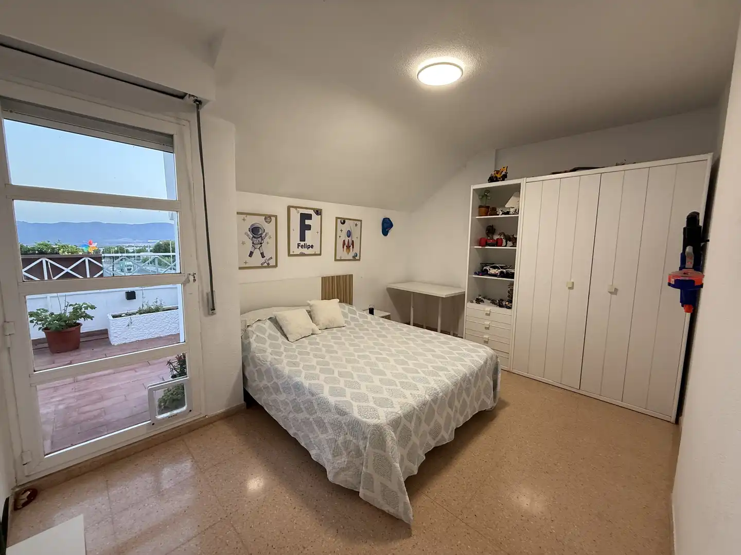 Schlafzimmer von Maisonette zum Verkauf in Ibi mit Möbliert und Balkon