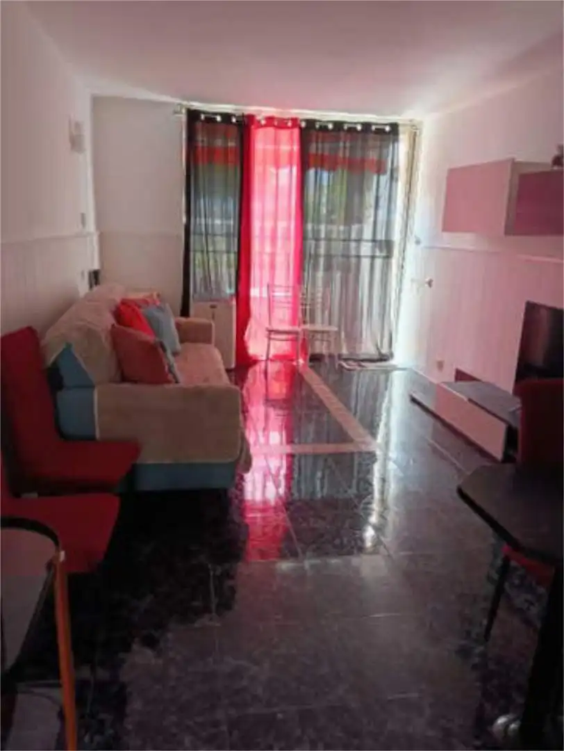 Sala d'estar de Pis de lloguer en Arona amb Jardí privat, Terrassa i Piscina