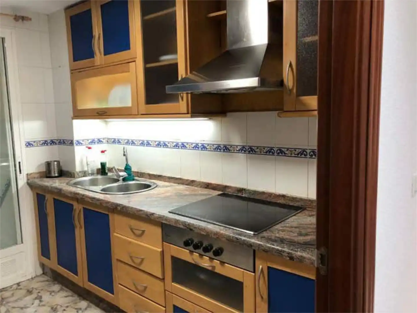 Cocina de Piso de alquiler en Jaén con Calefacción, Jardín privado y Terraza