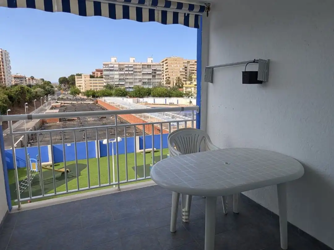 Wohnungen zur Miete in Avenida Columbretes, 4, Playa de la Concha Terrasse von Wohnungen zur Miete in Oropesa del Mar / Orpesa mit Klimaanlage, Terrasse und Schwimmbad