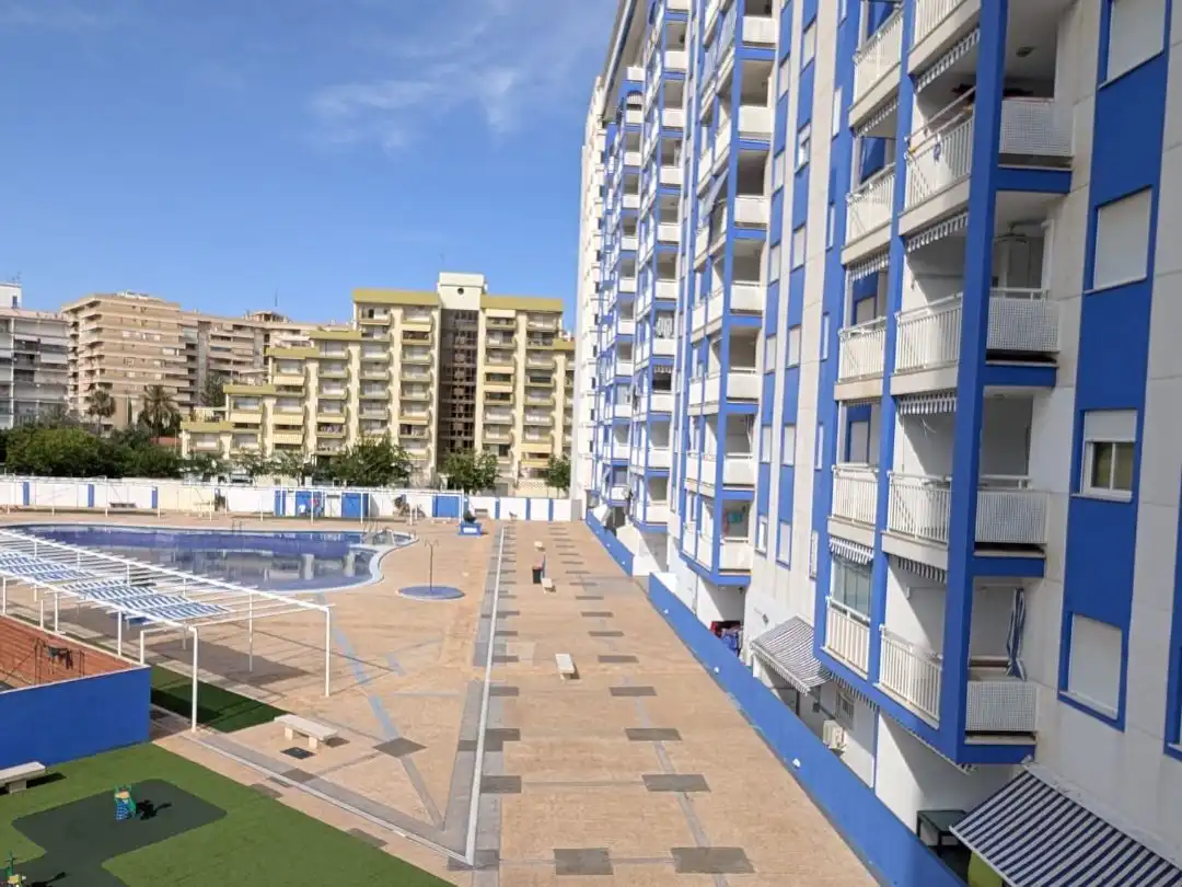 Wohnungen zur Miete in Avenida Columbretes, 4, Playa de la Concha Außenansicht von Wohnungen zur Miete in Oropesa del Mar / Orpesa mit Klimaanlage, Terrasse und Schwimmbad