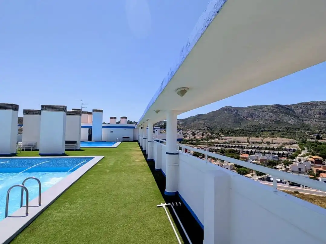 Wohnungen zur Miete in Avenida Columbretes, 4, Playa de la Concha Schwimmbecken von Wohnungen zur Miete in Oropesa del Mar / Orpesa mit Klimaanlage, Terrasse und Schwimmbad