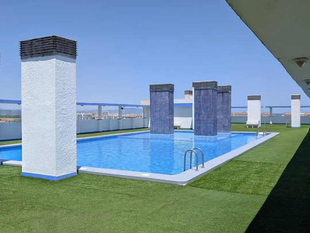 Wohnungen zur Miete in Avenida Columbretes, 4, Playa de la Concha Schwimmbecken von Wohnungen zur Miete in Oropesa del Mar / Orpesa mit Klimaanlage, Terrasse und Schwimmbad