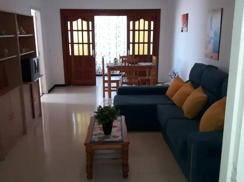 Sala de estar de Apartamento de alquiler en Puerto de la Cruz con Terraza