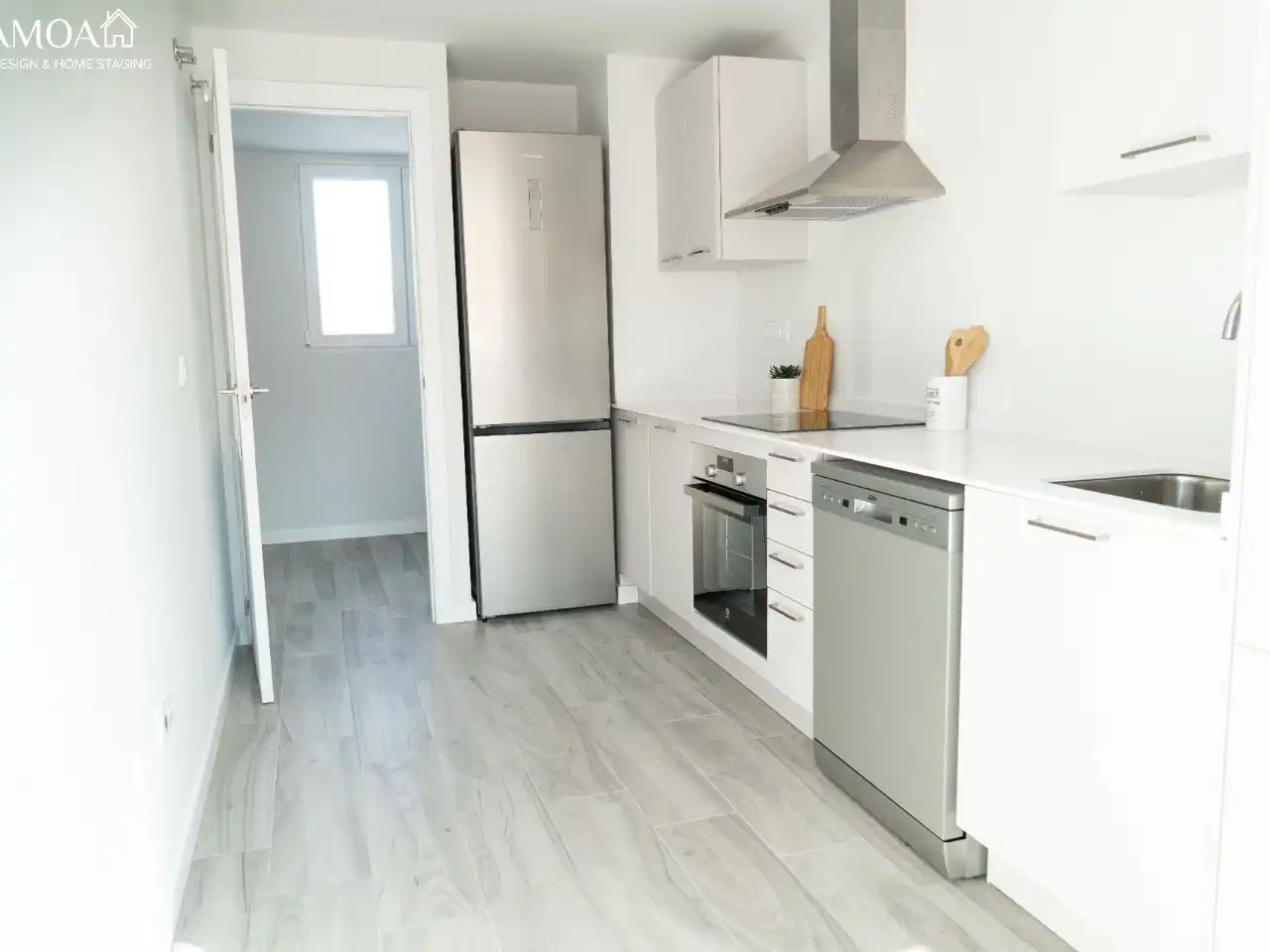 Piso de alquiler en Avinguda de la Constitució, 146, Sant Antoni Cocina de Piso de alquiler en Valencia con Aire acondicionado, Calefacción y Trastero