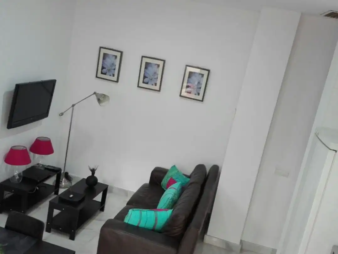 Living room of Flat for rent in Jerez de la Frontera  with Air Conditioner, Heating and Furnished