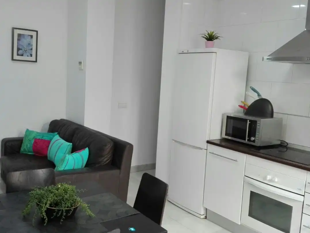 Living room of Flat for rent in Jerez de la Frontera  with Air Conditioner, Heating and Furnished