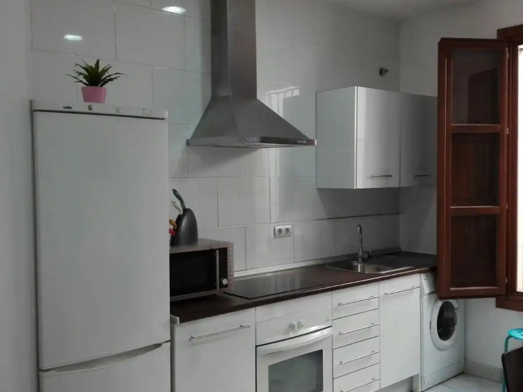 Kitchen of Flat for rent in Jerez de la Frontera  with Air Conditioner, Heating and Furnished