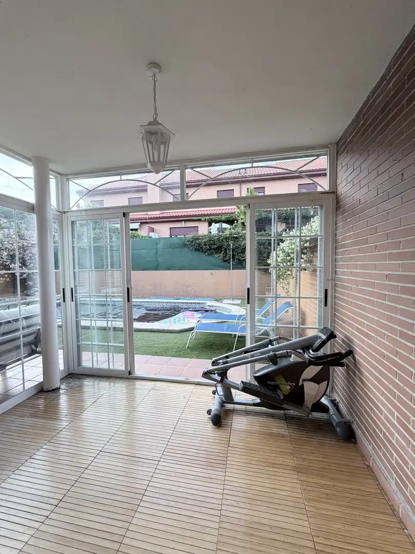 Flat for sale in Calle Federico García Lorca, 26, Colegios Garden of Flat for sale in Moralzarzal with Heating, Private garden and Parquet flooring