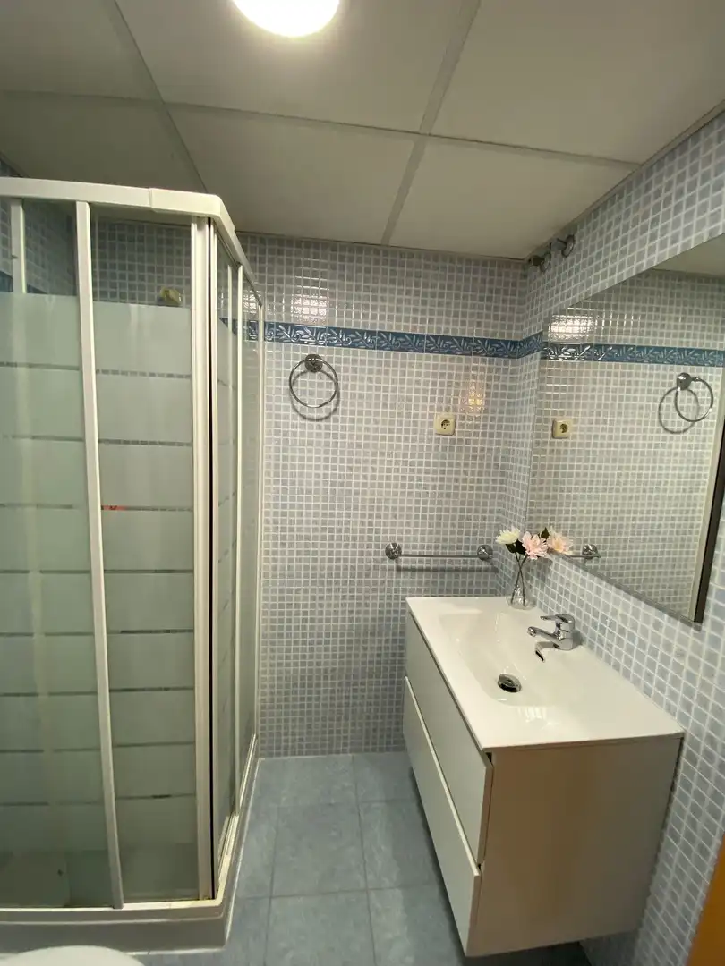 Piso de alquiler en Calle Franz Kafka, 10, El Tejar - Hacienda Bizcochero Baño de Piso de alquiler en Málaga con Aire acondicionado, Calefacción y Jardín privado