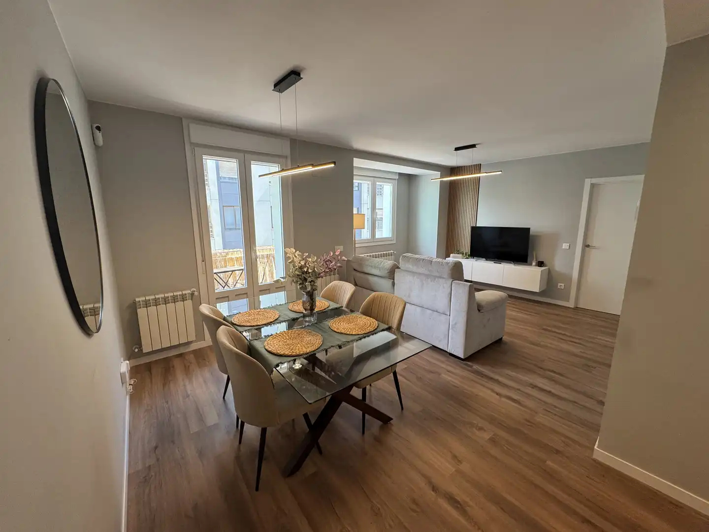 Sala de estar de Piso en venta en Burgos con Calefacción, Parquet y Terraza