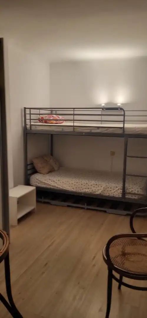 Bedroom of Flat for rent in  Palma de Mallorca  with Air Conditioner, Parquet flooring and Terrace