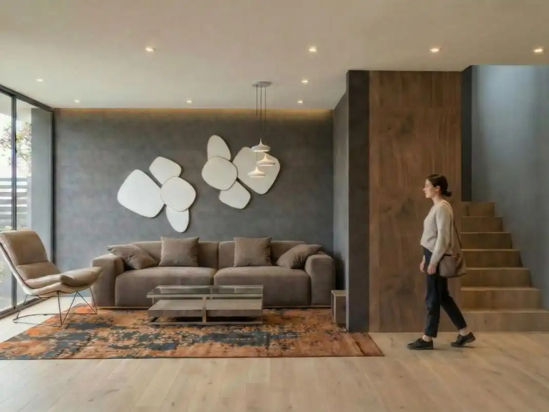 Casa adosada en venta en Carretera de Sant Antoni, 27, Cunit Sala de estar de Casa adosada en venta en Cunit con Aire acondicionado, Terraza y Balcón