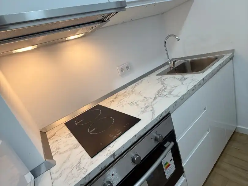 Kitchen of Flat for rent in Jerez de la Frontera  with Air Conditioner, Terrace and Furnished
