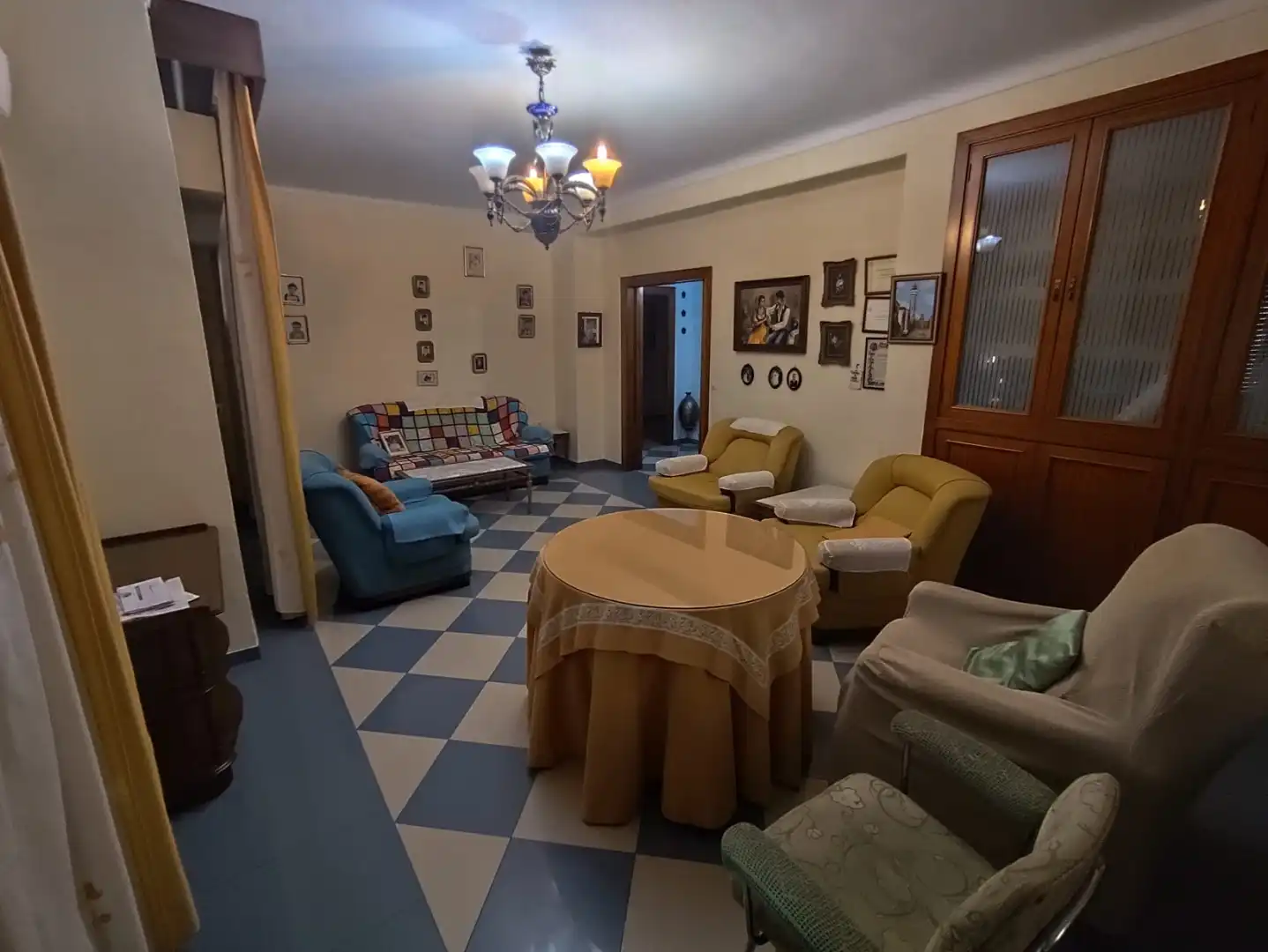 Pis en venda a Calle Portales, 46, Fuente Palmera Sala d'estar de Pis en venda en Fuente Palmera amb Aire condicionat, Traster i Moblat