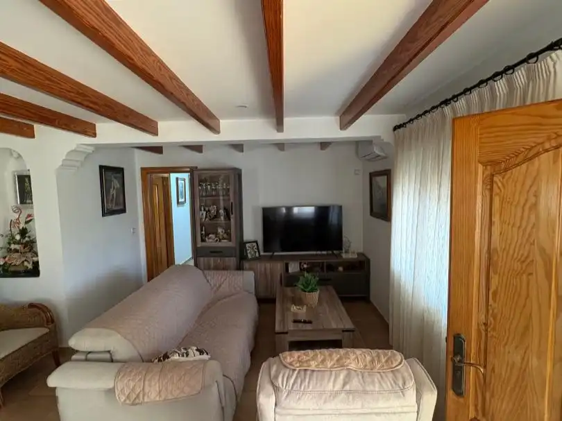 Sala de estar de Piso en venta en Pilar de la Horadada con Aire acondicionado, Terraza y Piscina