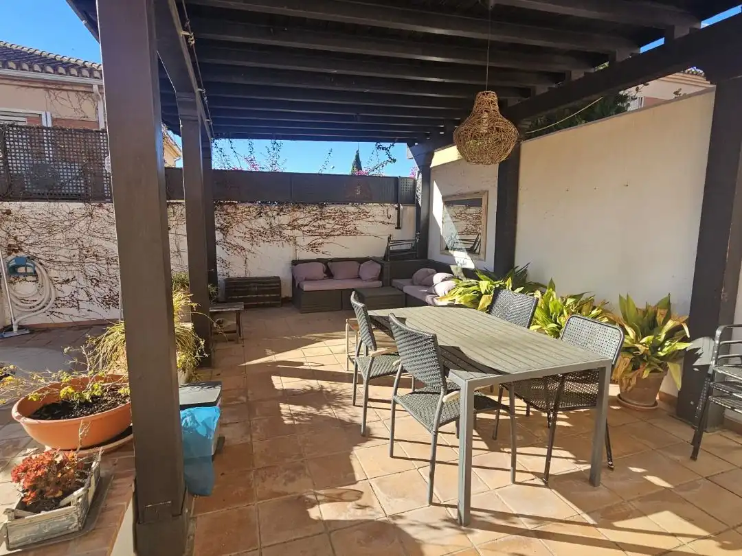 Terrassa de Casa o xalet en venda en Albolote amb Aire condicionat, Terrassa i Piscina