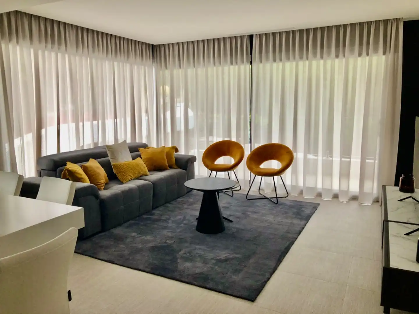 Flat for rent in Calle de la Gaviota, 158, Marbesa Living room of Flat for rent in Marbella with Air Conditioner, Heating and Terrace