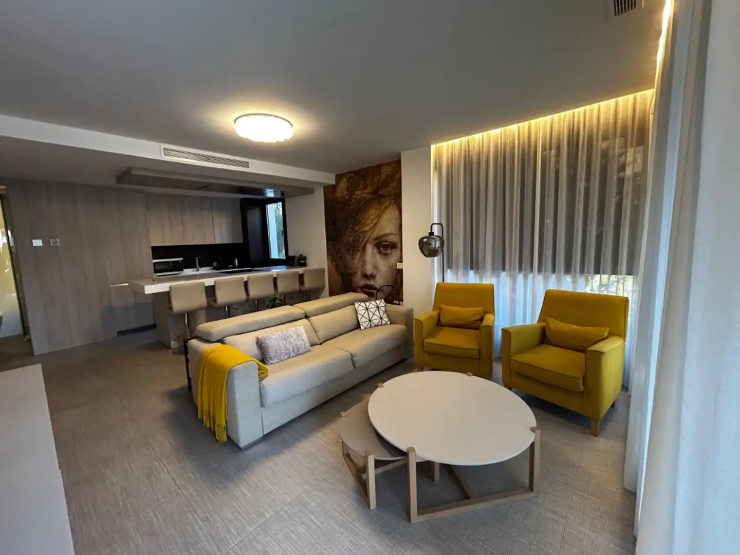 Flat for rent in Calle de la Gaviota, 158, Marbesa Living room of Flat for rent in Marbella with Air Conditioner, Heating and Terrace