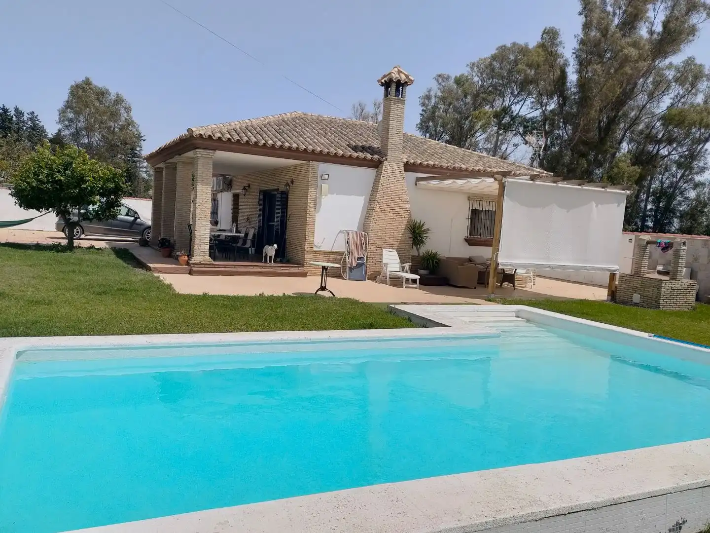 Piscina de Casa o xalet en venda en Chiclana de la Frontera amb Aire condicionat i Piscina