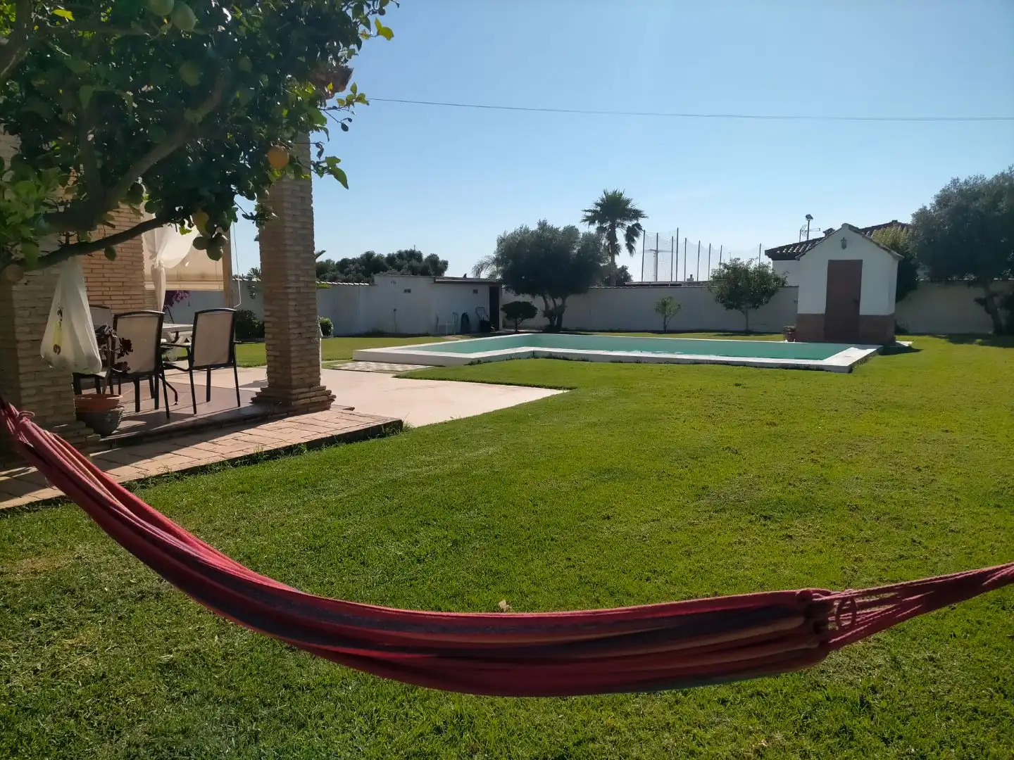 Piscina de Casa o xalet en venda en Chiclana de la Frontera amb Aire condicionat i Piscina