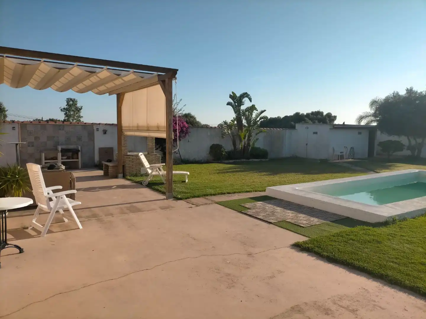 Piscina de Casa o xalet en venda en Chiclana de la Frontera amb Aire condicionat i Piscina