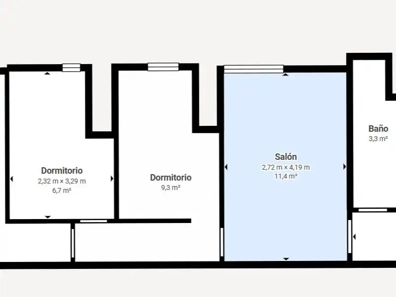 Flat for sale in Madrid  with Air Conditioner