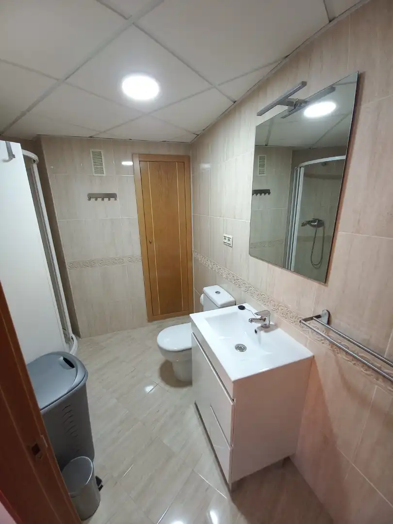 Flat for rent in Avenida Jorge Luis Borges, 30, El Tejar - Hacienda Bizcochero Bathroom of Flat for rent in Málaga with Air Conditioner, Furnished and Oven