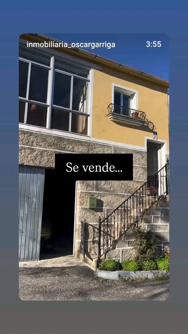 Vista exterior de Casa adosada en venta en Parada de Sil con Amueblado