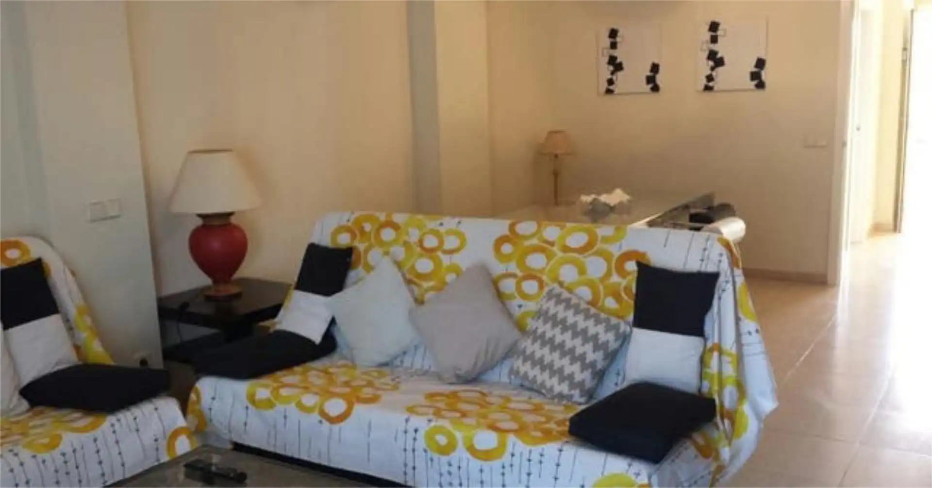 Living room of Apartments for rent in San Jorge / Sant Jordi  with Heating, Private garden and Terrace