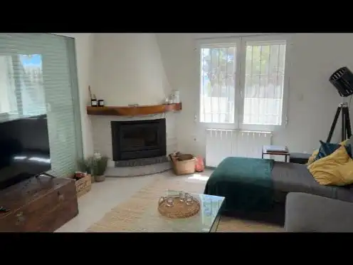 Casa o xalet de lloguer a Carrer Puput, 4, Mascarat Sala d'estar de Casa o xalet de lloguer en Altea amb Aire condicionat, Calefacció i Jardí privat