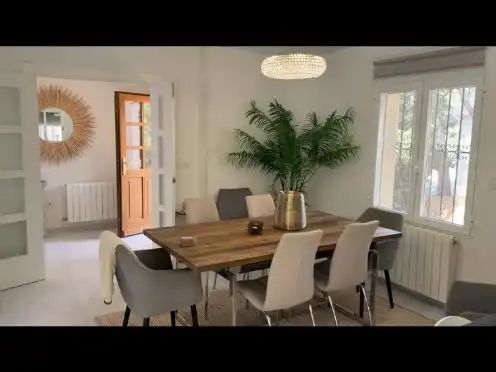 Casa o xalet de lloguer a Carrer Puput, 4, Mascarat Menjador de Casa o xalet de lloguer en Altea amb Aire condicionat, Calefacció i Jardí privat